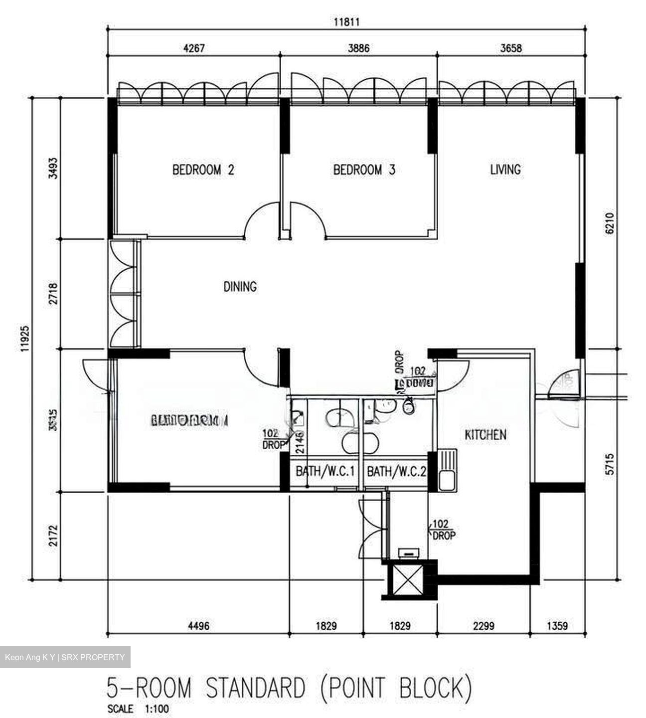 Blk 53 Geylang Bahru Riverpoint (Kallang/Whampoa), HDB 5 Rooms #638171691